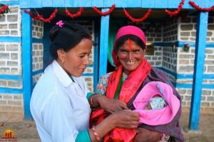 Eine Patenschaft für ein Geburtshaus in Nepal ermöglicht sichere Geburten