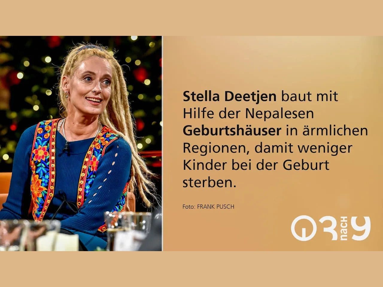 Stella Deetjen über ein Leben für die „Unberührbaren"